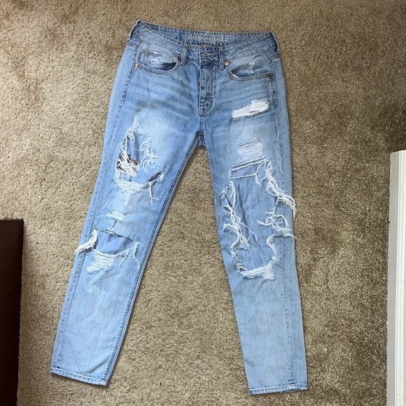 American Eagle Outfitters Denim - COPY - American Eagle “Tomgirl” ripped jeans
